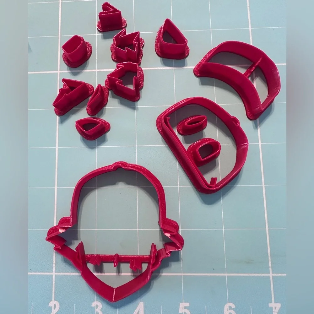 Pokémon Ash Face Cookie/Fondant Cutter 3”